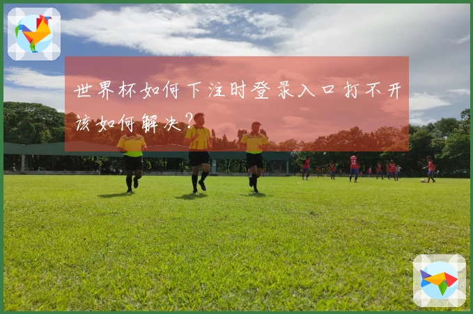 世界杯如何下注时登录入口打不开该如何解决？